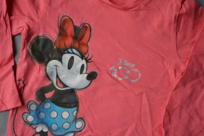 T-shirt Disney Minnie Fuchsia Fille 24-36 mois - photo numéro 2