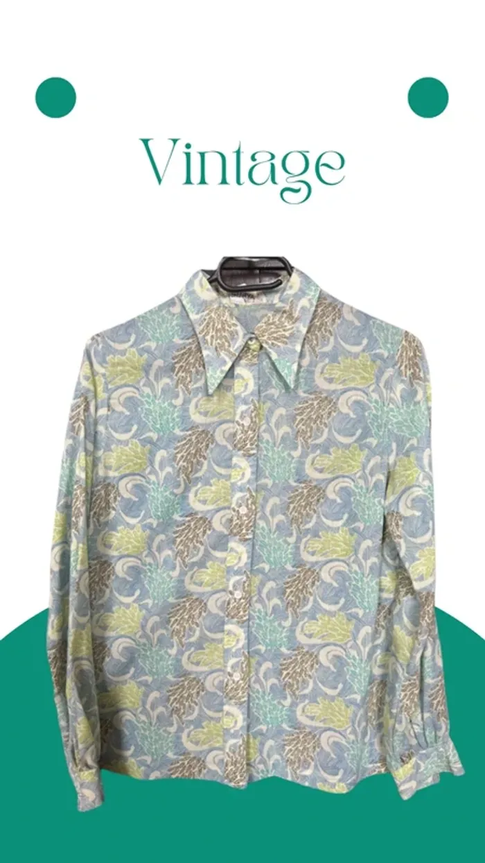 Chemise vintage seventies 🌾