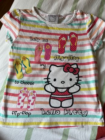 Teeshirt été hello kitty 2ans 