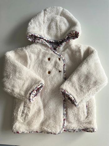Veste pilou pilou/ polaire bébé 2 ans obaibi