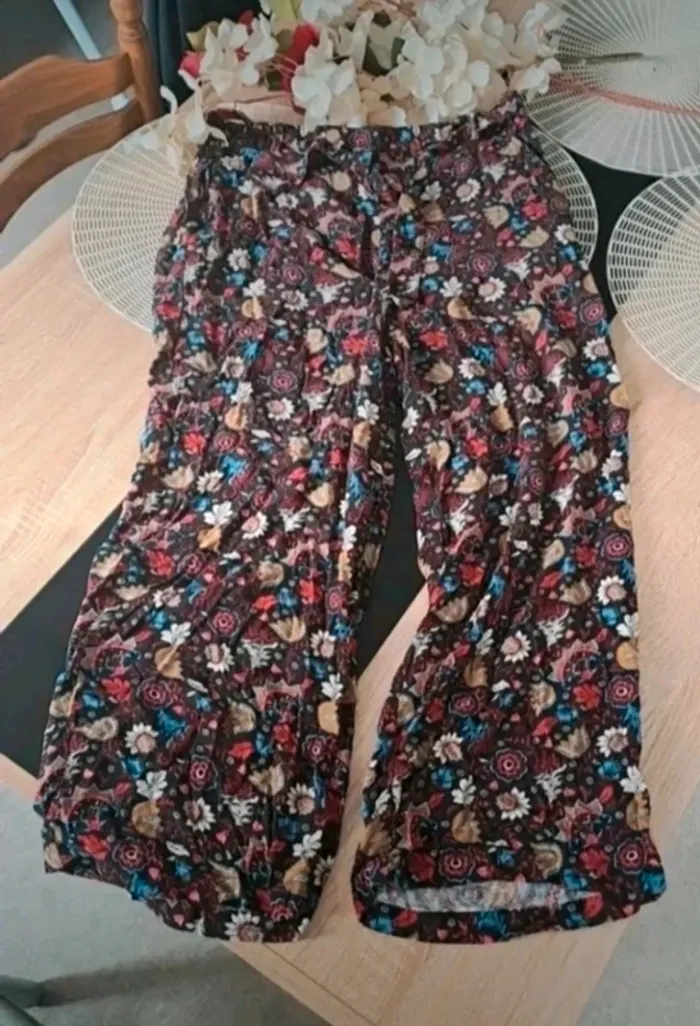 Pantalon fluide, taille 42, marque inextenso - photo numéro 2