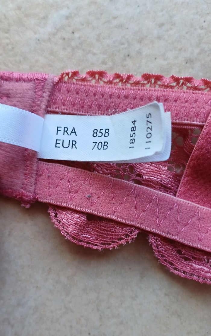 Soutien-gorge 85A Rouge-gorge - photo numéro 4