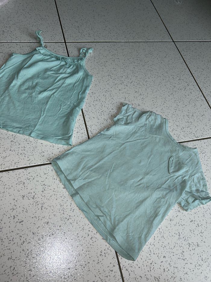 Lots 2 hauts turquoise - photo numéro 2