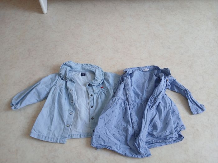 Lot de 2 chemises