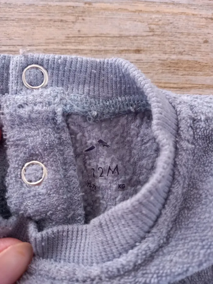 Pyjama 2 pièces Kiabi - Taille 12 mois - photo numéro 3