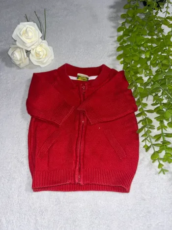 Très belle veste à zip pour bébé fille
