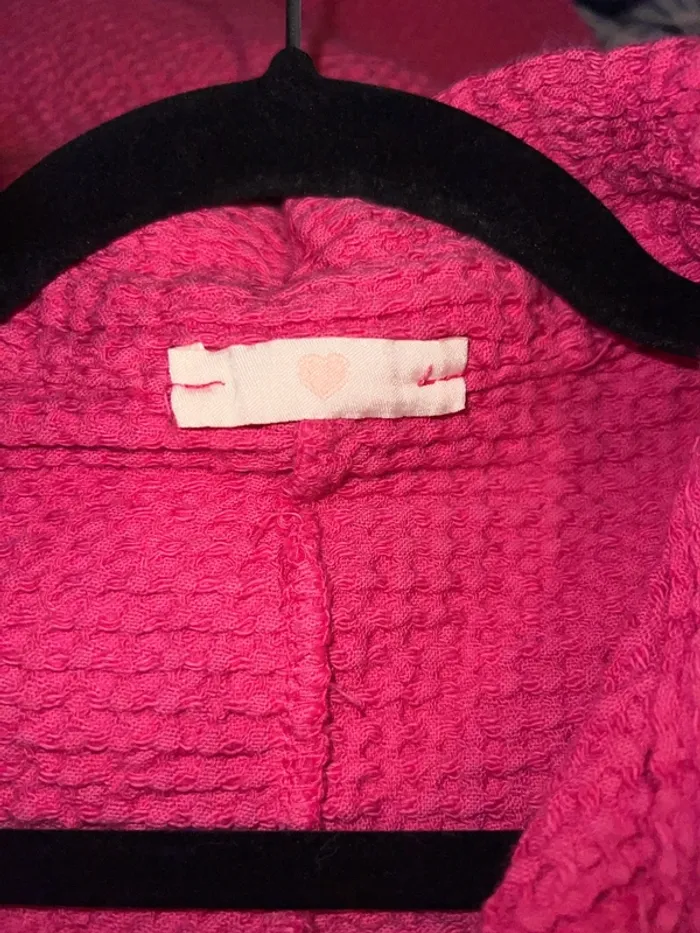 Combishort En Coton Gaufré Taille Unique - photo numéro 8