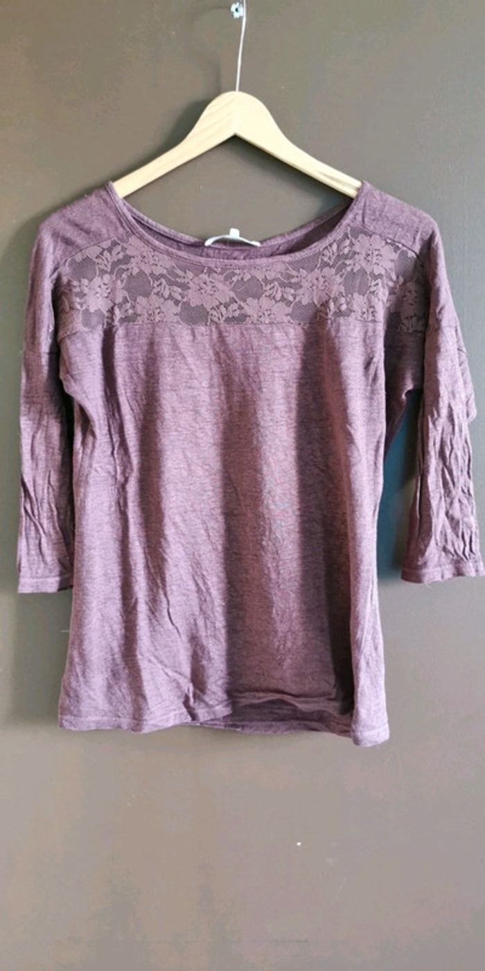 Tee-shirt manches 3/4