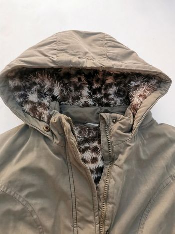 Blouson hiver chaud léopard TAO