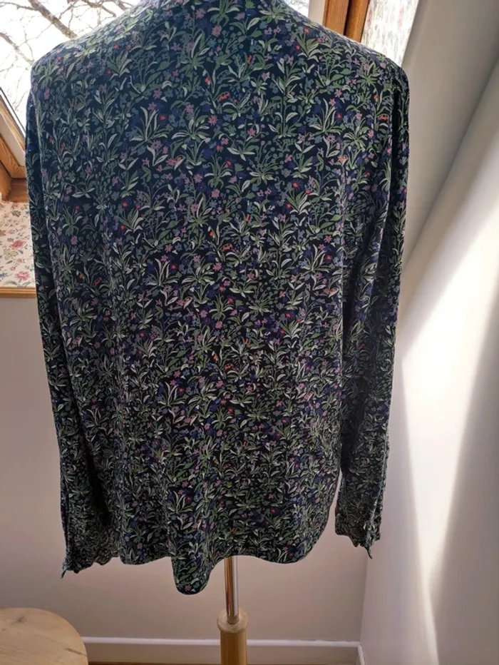 👄 chemise imprimée liberty 🌿🌸 - photo numéro 8