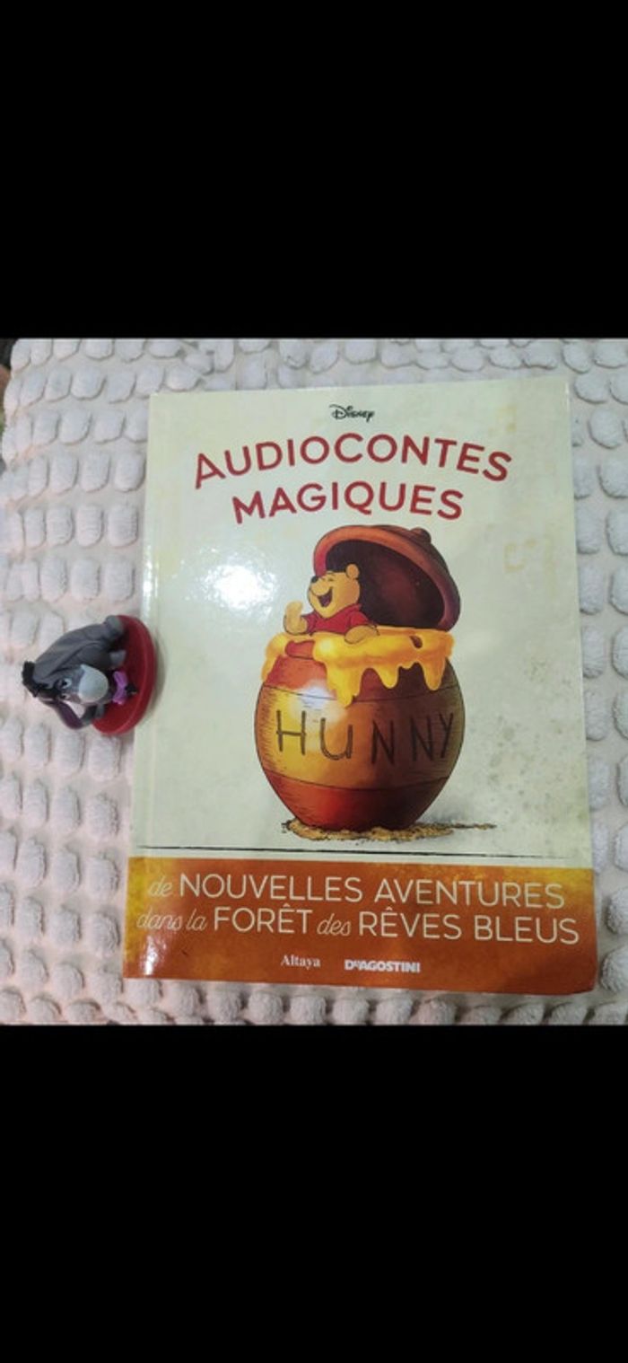 105ēme audioconte magique collection altaya deagostini livre et figurine disney audio conte