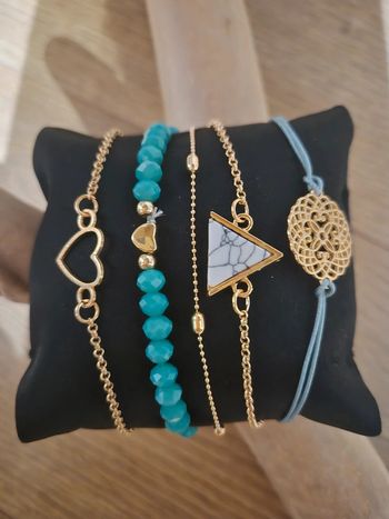 Lot de 5 bracelets Neuf