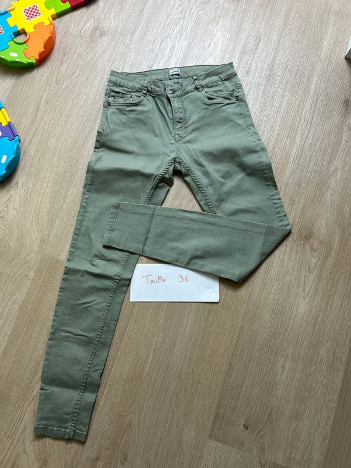 Jean Pimkie taille 36 vert