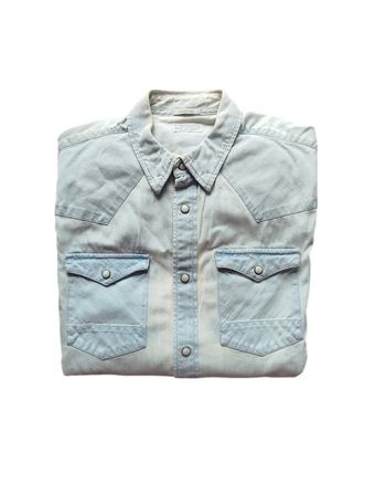 Chemise femme bleu délavé | All Saints | S
