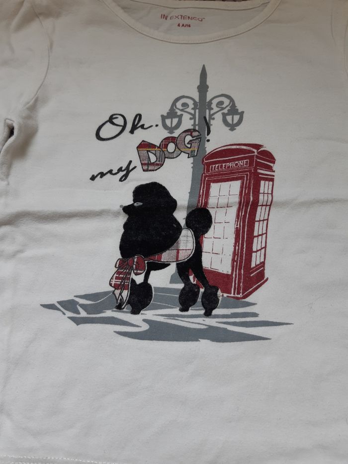 T-shirt ML In extenso 4 ans - photo numéro 2