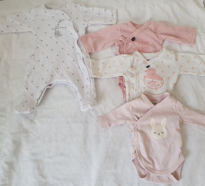Lot taille naissance fille