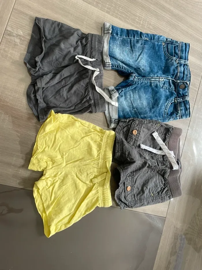 Lot short 6 mois