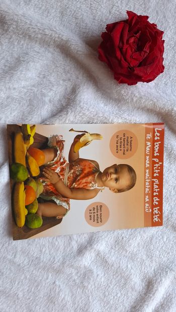 Livre les bons p’tits plats de bébé 