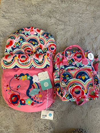 Chancelière  poussette + sac et accessoires TUC TUC