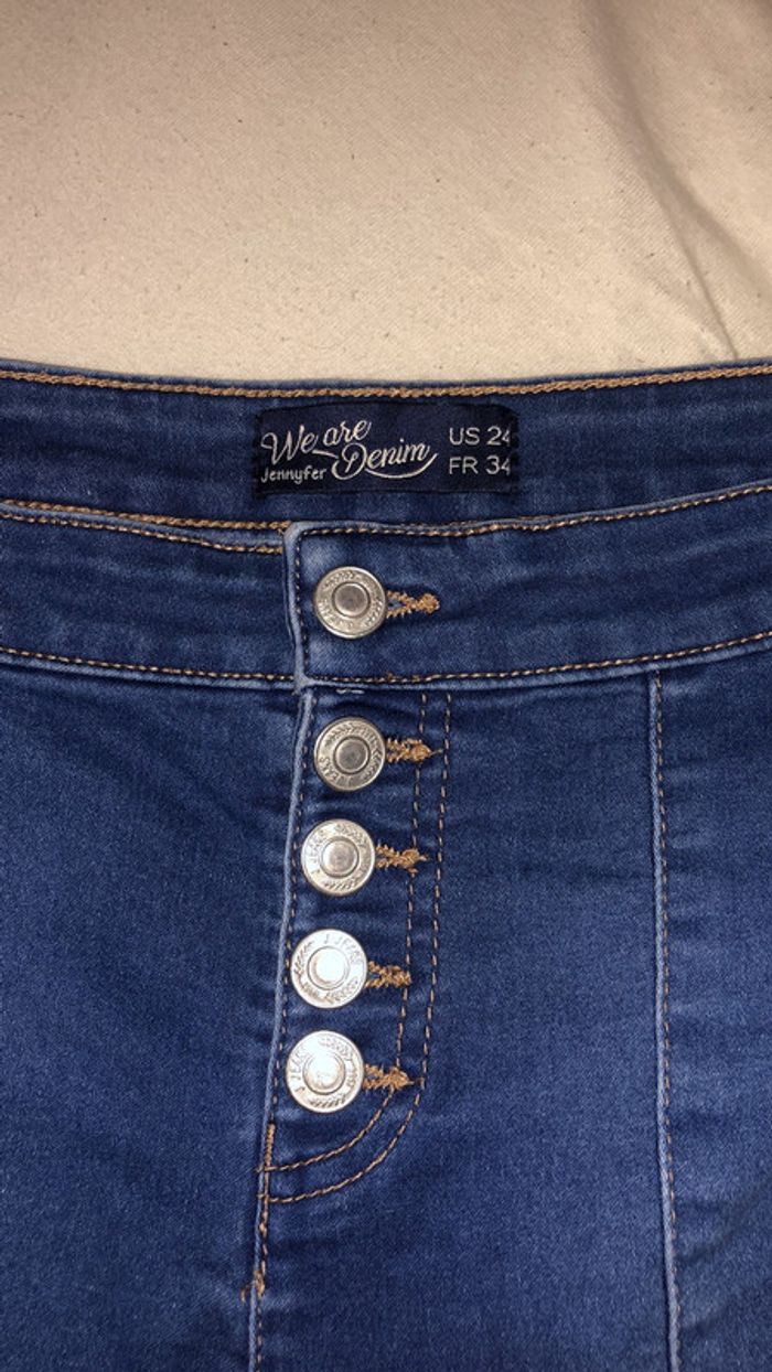 Short jean taille haute Jennyfer - photo numéro 3