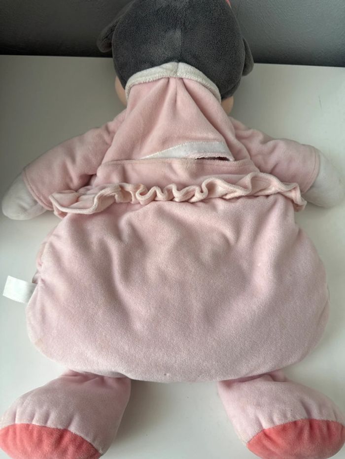 Doudou Minnie Mouse Disney Baby – rose pastel - photo numéro 3