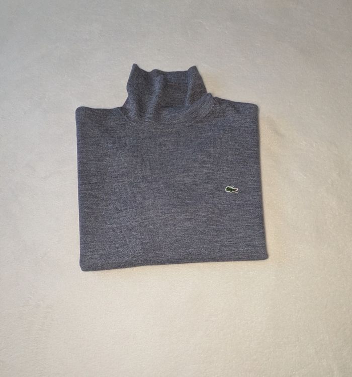 Pull col roulé Lacoste - photo numéro 9