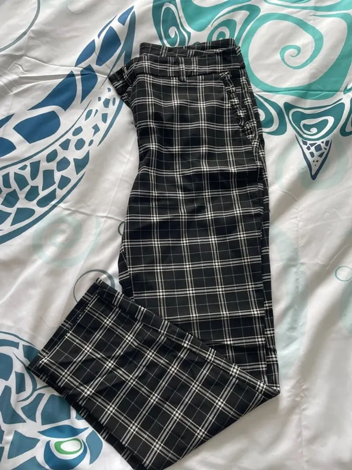 Pantalon carreaux