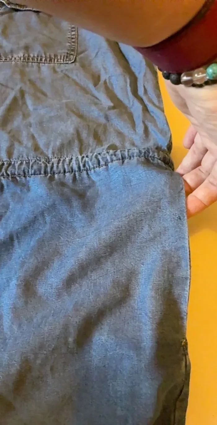 Robe en jean bleu Yessica - photo numéro 11