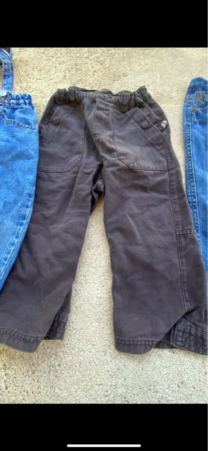 Lot pantalons jeans garçons 24 mois - photo numéro 3