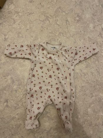 Pyjama fleur fille 1M