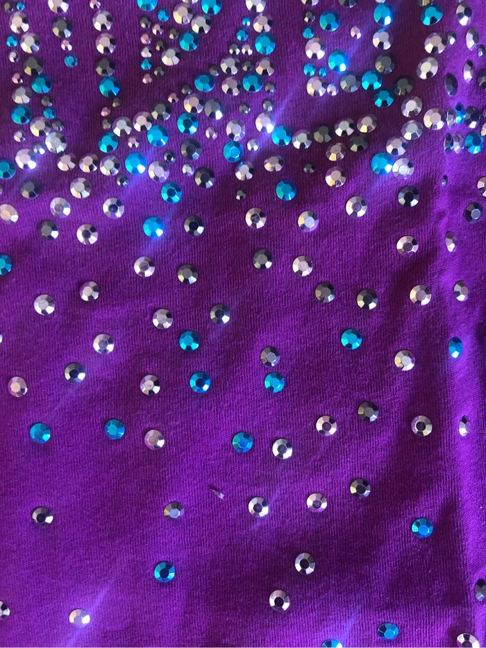 T-shirt manches longues strass - photo numéro 3