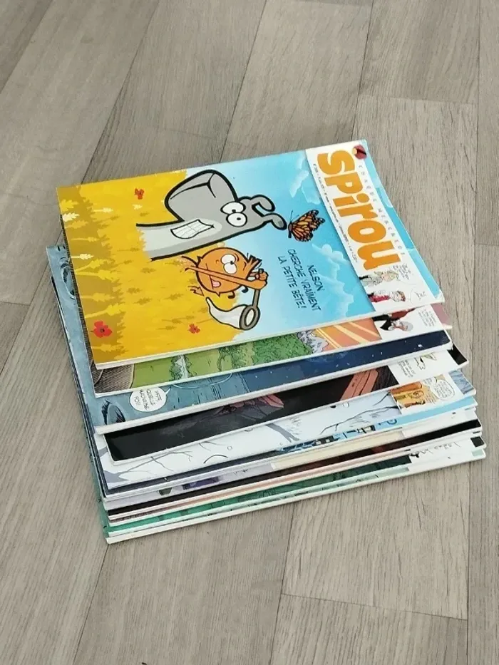 Lot de 12 magazines SPIROU année 2011 L010 - photo numéro 4