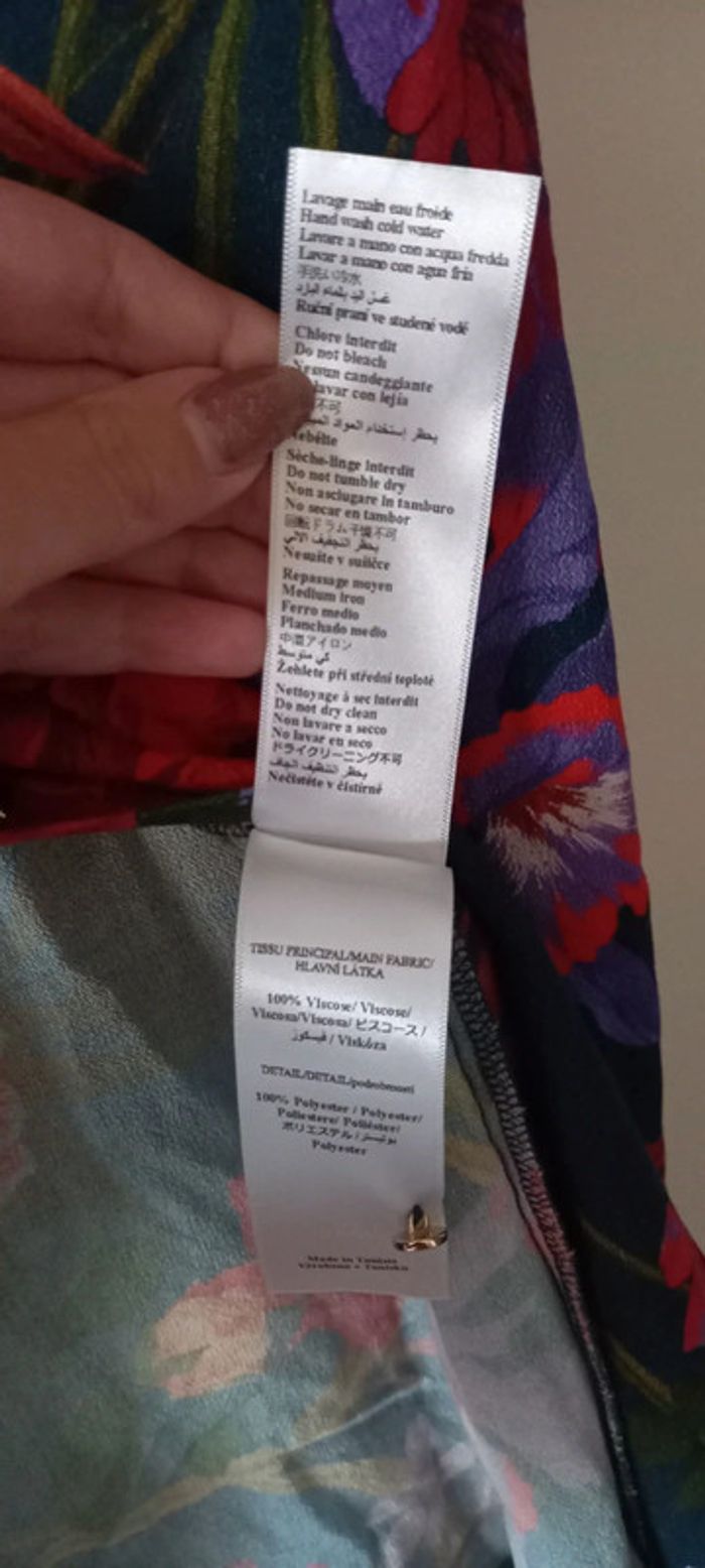 Robe d'été fleuris mi-longue Sinequanone 38/40 - photo numéro 6