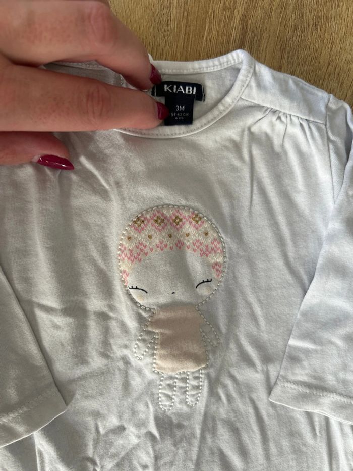 Tee shirt 3 mois - photo numéro 2