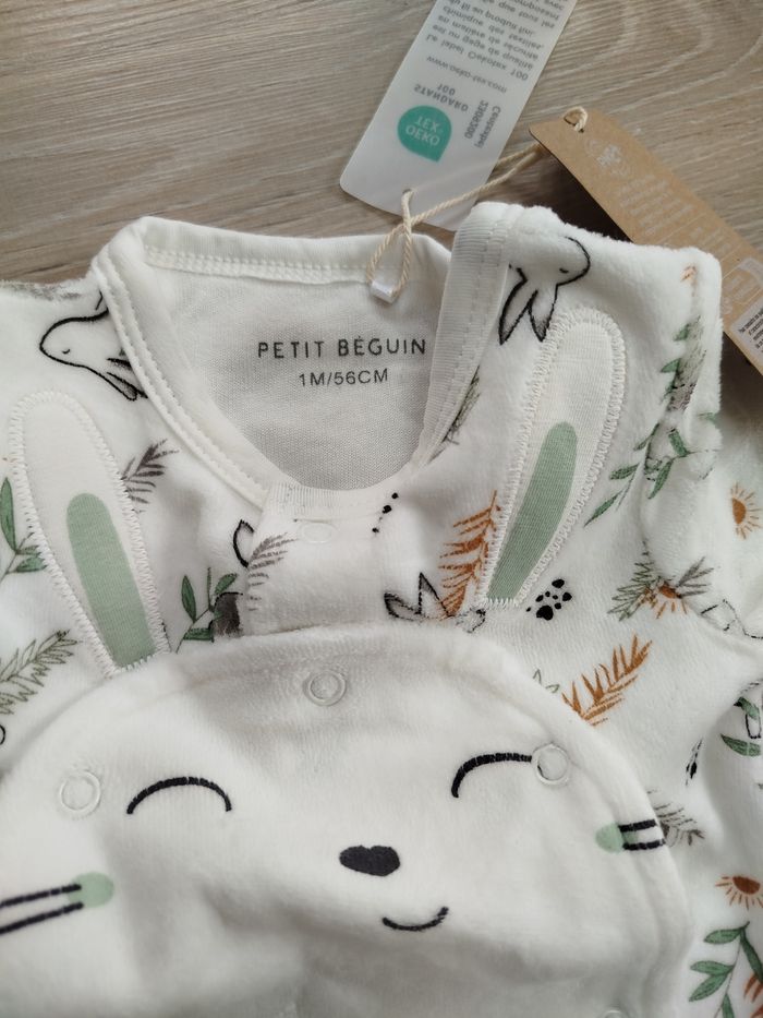 Pyjama petit béguin 1 mois 56 cm neuf - photo numéro 4