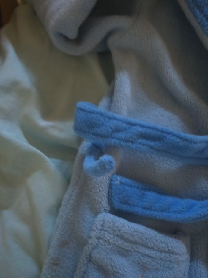 peignoir bleu 5 ans - photo numéro 3