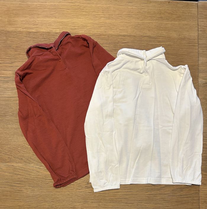 Lot t shirt col roulé 4 ans gémo - photo numéro 4