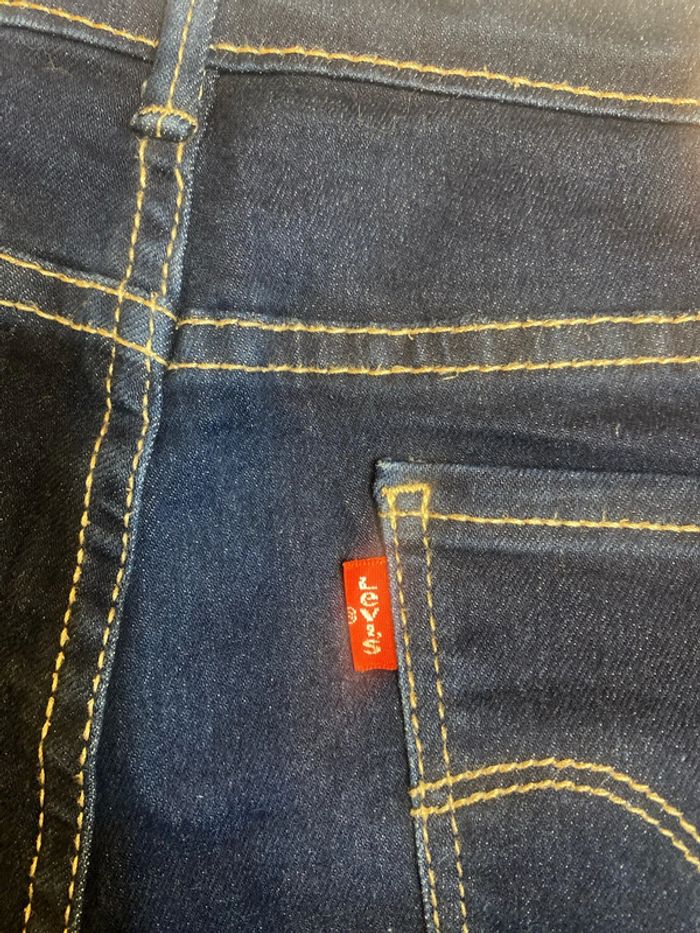 Jean Levi’s 710 Super Skinny elastane bleu foncé taille 16 ans neuf - n14m - photo numéro 6