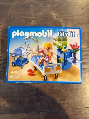 Playmobil chambre de maternité
