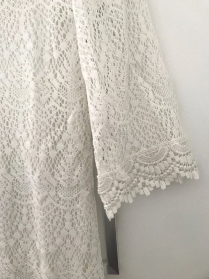 Robe crochet manches évasées H&M XXS - photo numéro 6