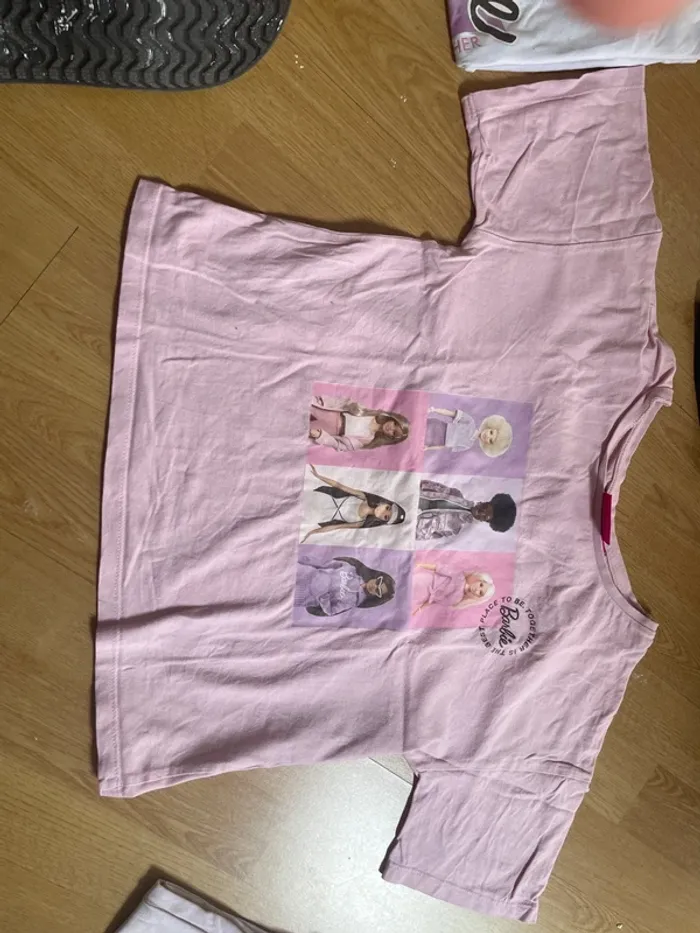 Tee shirt manches courtes tex fille 9/10 ans - photo numéro 2