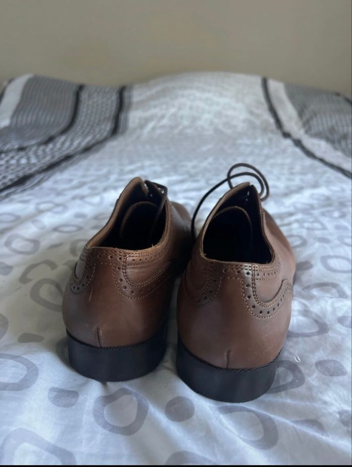 Chaussure de costume en cuir Zara taille 39 - photo numéro 2