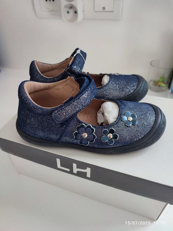 Ballerines bleues métallisées - photo numéro 4