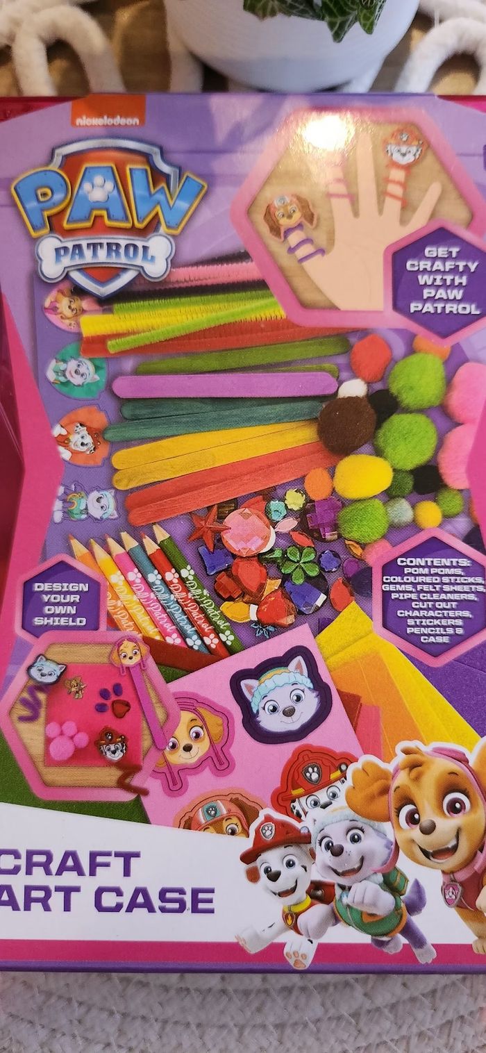 Boite loisirs créatifs Pat Patrouille Rose - photo numéro 4