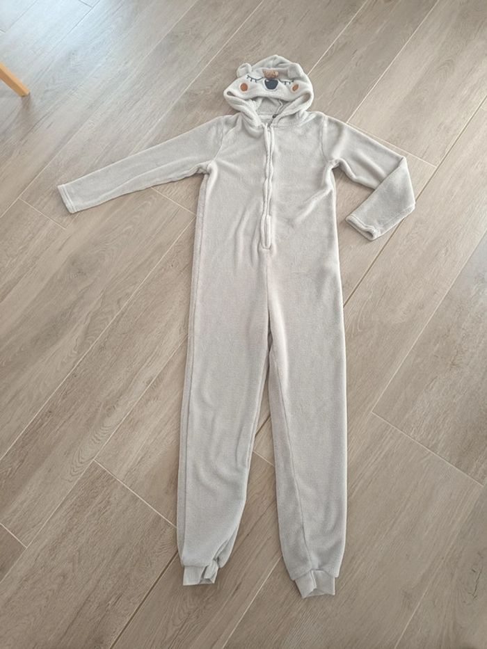 Capuche Animalière Surpyjama Koala En Velours Doux - Capuche Mignonne - Enfant - 100% Polyester Pyjama Polaire Fille 14 Ans