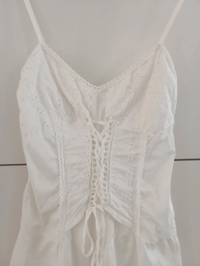 Robe blanche en coton - photo numéro 7