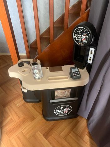 Établie barber smoby + cerceau