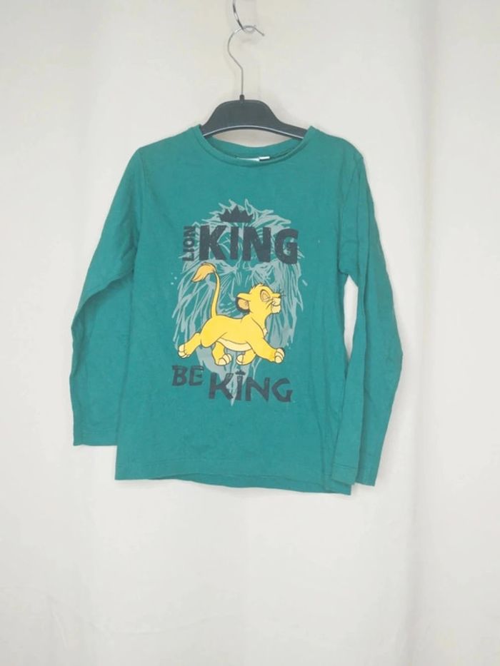 T-shirt manches longues Disney le roi lion