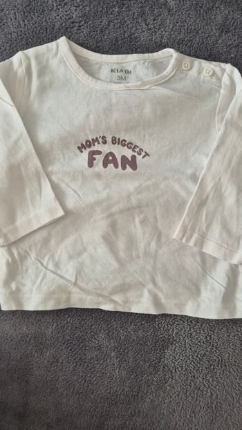 Tee-shirt manches longues pour bébé