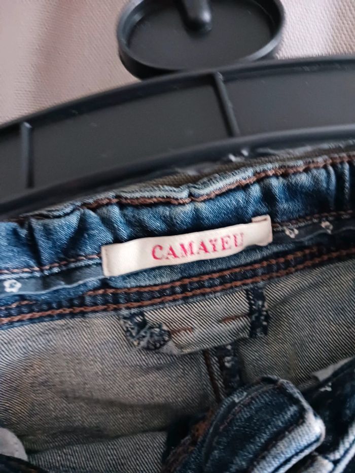 Mini-jupe jean Camaïeu Taille L40 - photo numéro 2